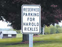We make it easy to order parking signs.