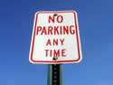 Largest Supply of No Parking Signs online.