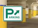 Direct traffic, mark exits, personalize reserved parking spots with parking lot signs.