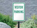 Visitor parking signs show that you care!