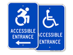 Accessible Entrance Signs