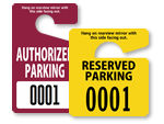 Authorized & Reserved Parking