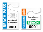 Beach Custom Parking Permit