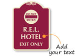 Custom Designer Sign Templates