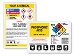 Custom HazCom Signs