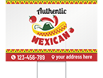 Custom Restaurant Yard Signs
