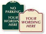 Custom Metal Signature Signs