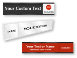 Custom Sliding Signs