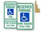 Delaware Parking Signs, Fire Lane Signs and Other Regulated Signs