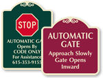 Signature Gate Signs