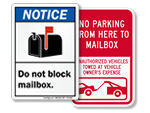 Do Not Block Mailbox