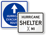Hurricane Signs