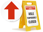 More Warehouse Floor Signs