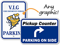 Custom Parking Signs