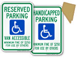 Nevada Parking Signs, Fire Lane Signs and Other Regulated Signs