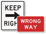 Parking Lot Directional Signs