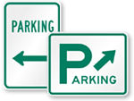 Parking Lot Directional Signs