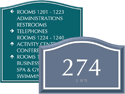 Santera Door Signs