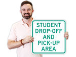 School Pick-Up Signs