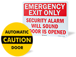 Restricted Access & Security Signs