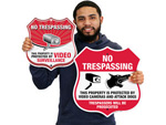 Shield Security Signs