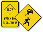 Pedestrian Crossing Signs