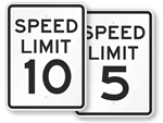 Popular Speed Limit Signs