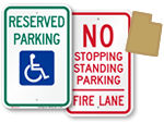 Utah Parking Signs