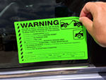 Parking Violation Stickers