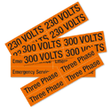 Medium Voltage Marker Labels
