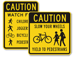 Caution Traffic Signs