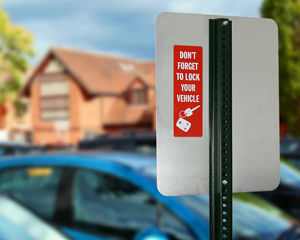 Parking Lot Sign Decals