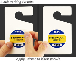 Do-it-Yourself Parking Permits Made On-Site