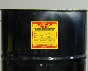 California Hazardous Label