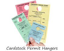 Cheap custom parking permits