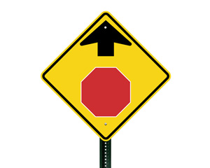 Diamond Road Marker