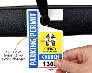 Full color parking permits