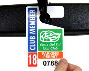 Gold club parking permit