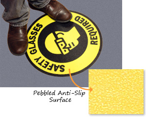 GripGuard Adhesive Floor Safety Signs