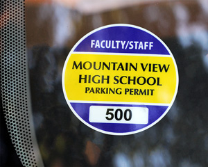 High School Window Decal