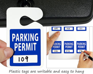 Make your own parking permits