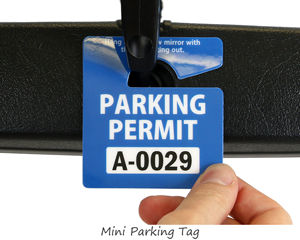 Stock parking tag