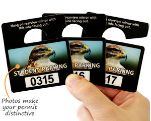 Photo parking permits