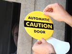 Stock Door Decals