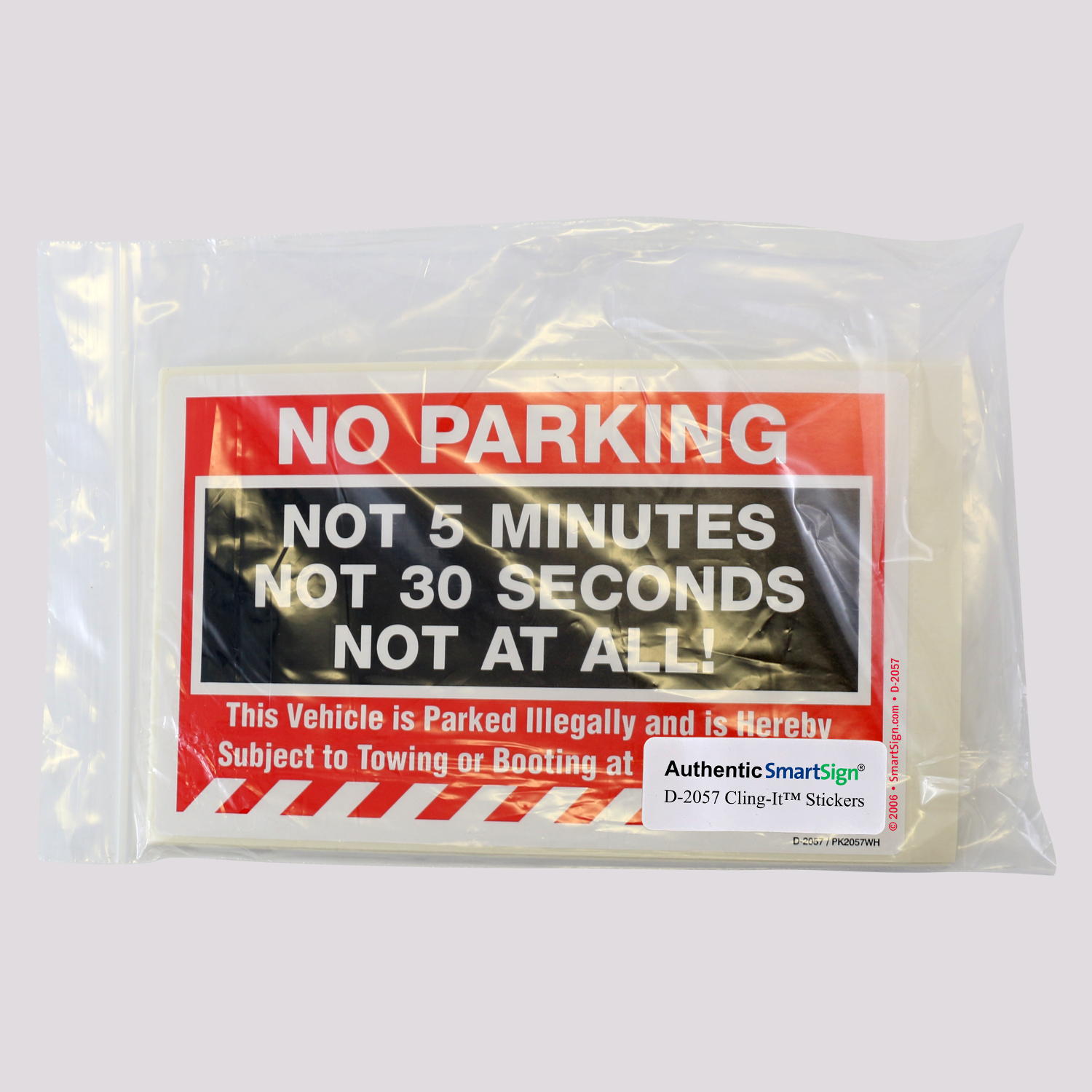 5inx3.5in Notice Use of Alcohol Will Mean Immediate Dismissal Sticker Sign