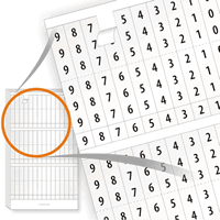 Electrical Pocket Pack Wire Marker Books, 0 9