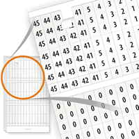 Electrical Pocket Pack Wire Marker Books, 0 45