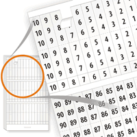 Electrical Pocket Pack Wire Marker Books, 1 90 