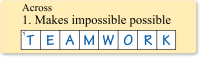 T E A M W O R K Makes Impossible Possible Bumper Stickers
