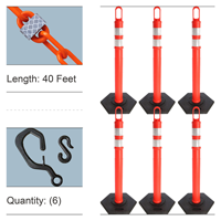 Relfective Delineator 6 Pack
